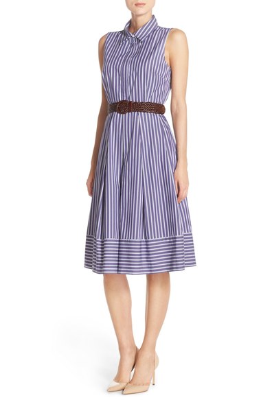 what to wear pinstripe dress ivydeleon.com